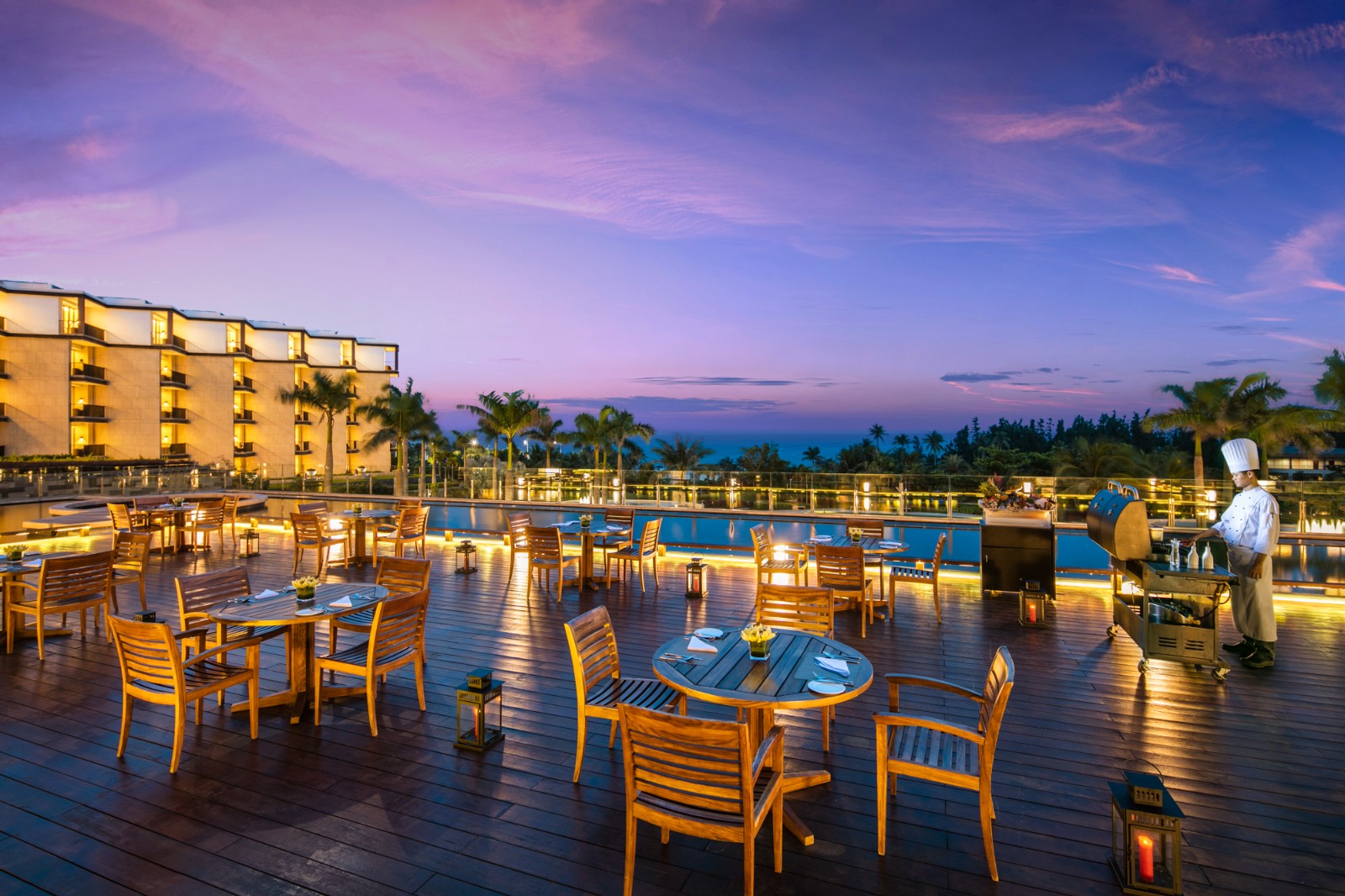 周五周六专用【随心退】【文昌鲁能希尔顿酒店】888元抢豪华景观客房1